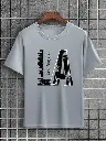Lymio Men's Solid Regular Fit T-Shirt